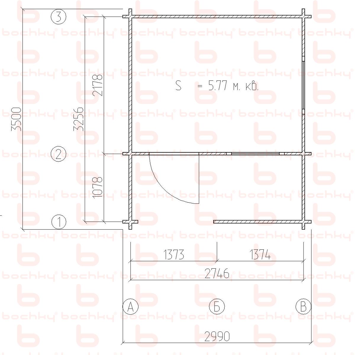 Каласте с крыльцом